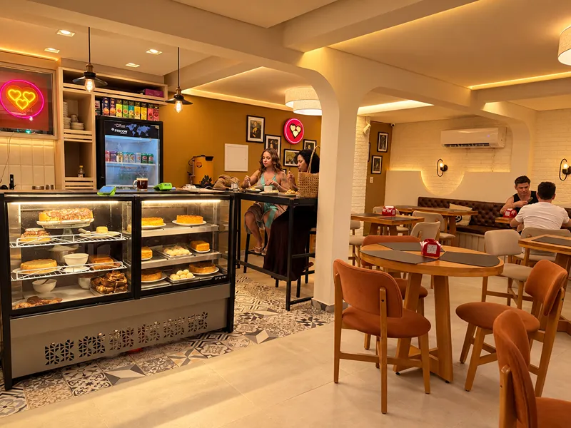 Cafés especiais e doces do Café do Beco em Jericoacoara