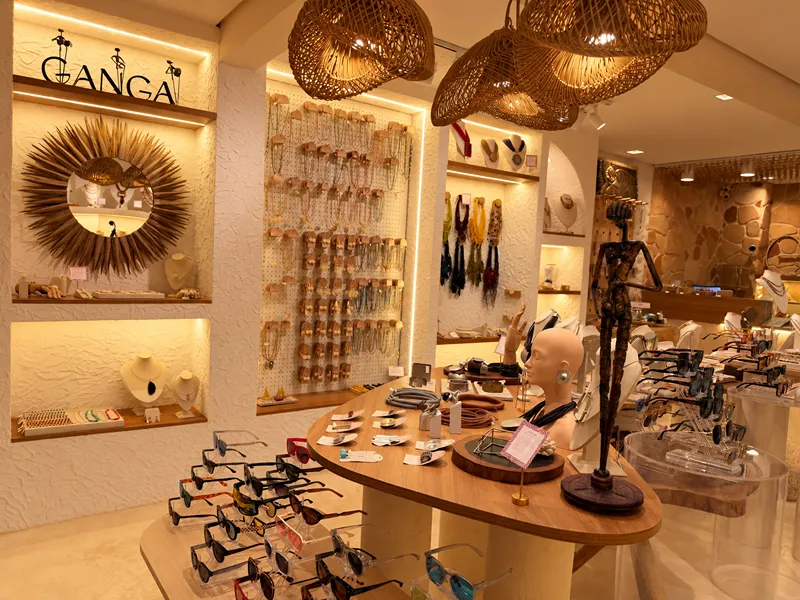Loja Ganga na Galeria Beco de Pedra em Jericoacoara
